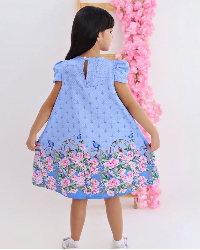 VESTIDO TRAPÉZIO LUXO LILÁS