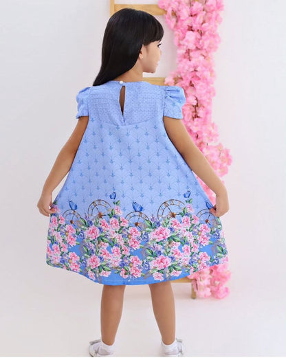 VESTIDO TRAPÉZIO LUXO LILÁS