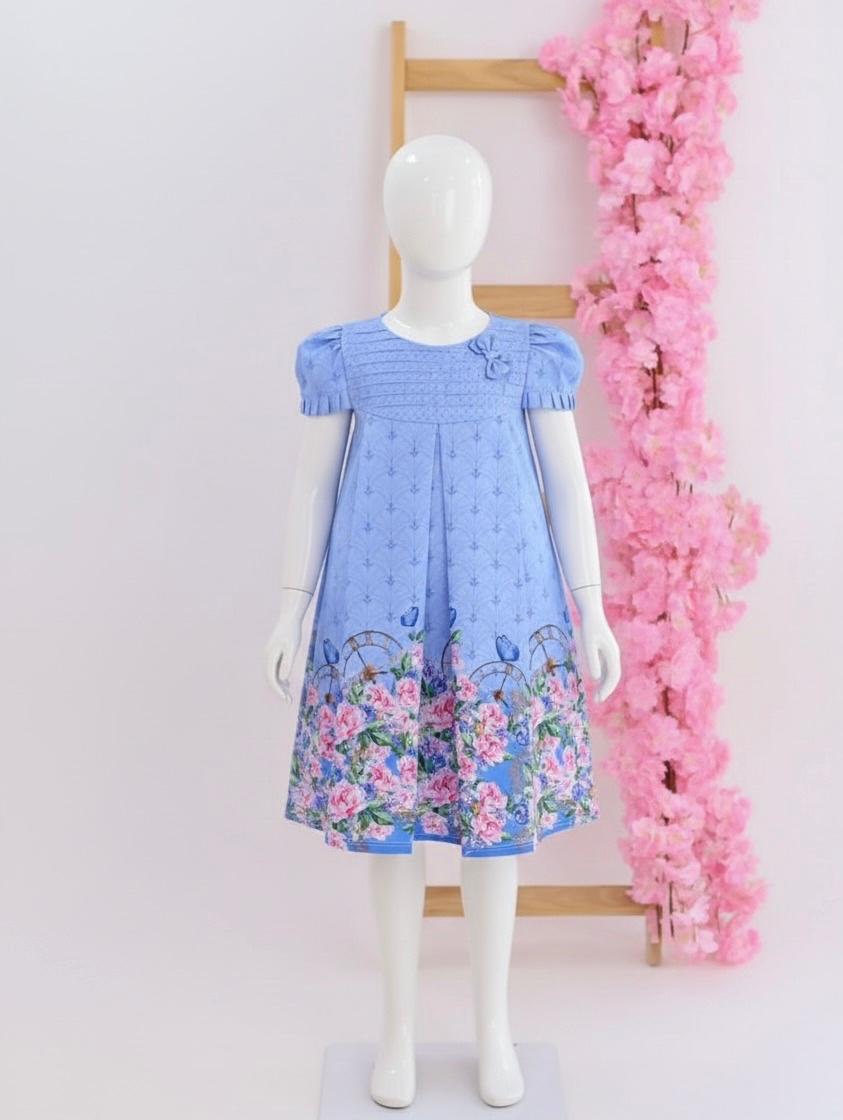 VESTIDO TRAPÉZIO LUXO LILÁS