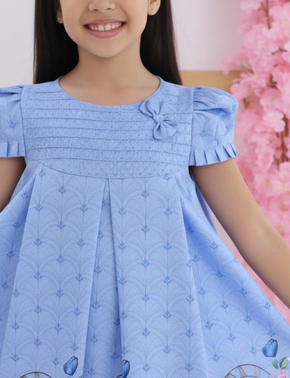 VESTIDO TRAPÉZIO LUXO LILÁS