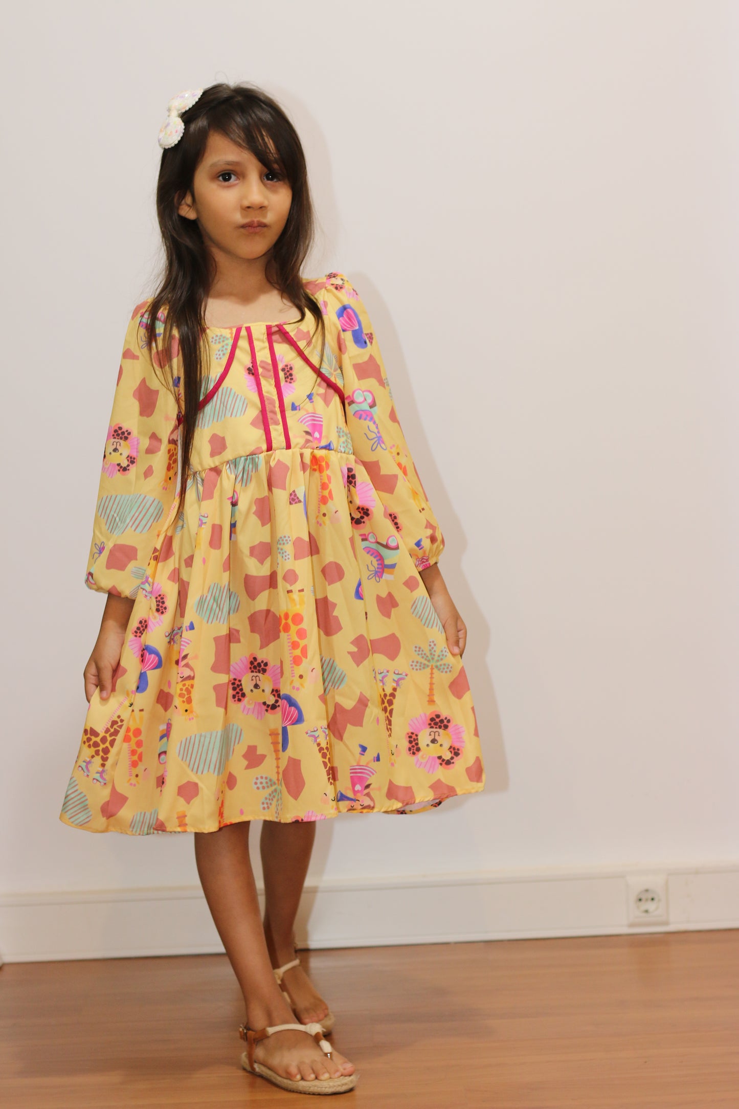 VESTIDO KIDS AGNES MANGA LONGA