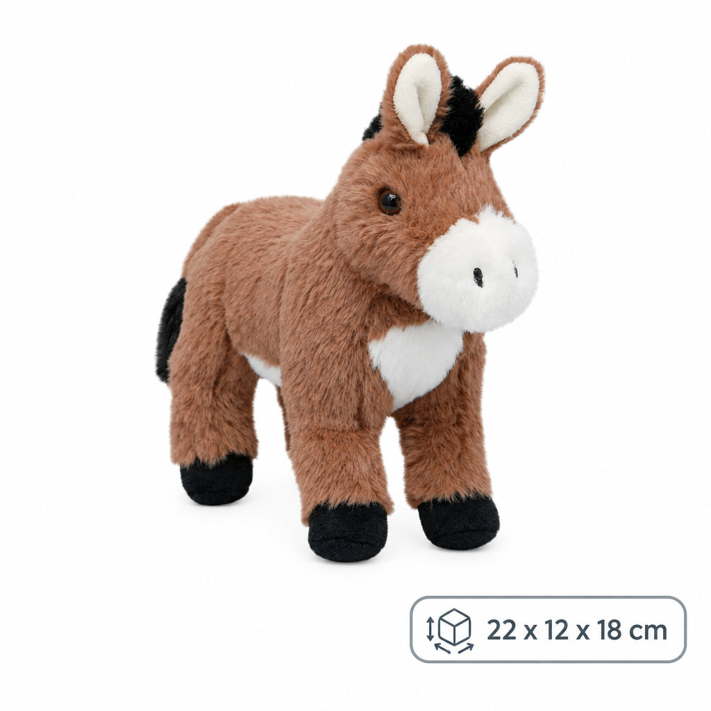 Peluche Burrinho – Coleção All About Nature